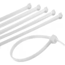 Abraçadeira Nylon Branca Enforca Gato 2,7mm X 250mm 100 Pçs Foto mini 2
