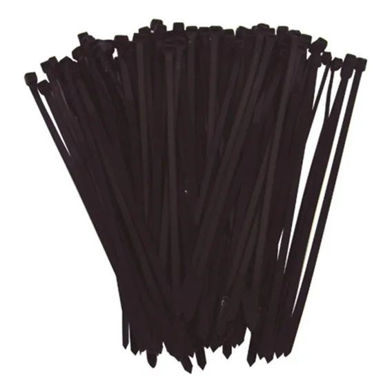 Abracadeira Nylon Brasfort 7,6x400 Preto C/50 Foto 1
