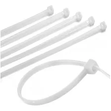 Abraçadeira Nylon Cinta Plástica Enforca Gato 15cm - 1000un Cor Branco Foto mini 3
