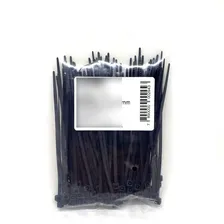 Abraçadeira Nylon Cinta Plástica Preta 2.5x100mm 1000 Peças Foto mini 1