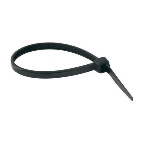 Abraçadeira Nylon Preta 200 Foto 1