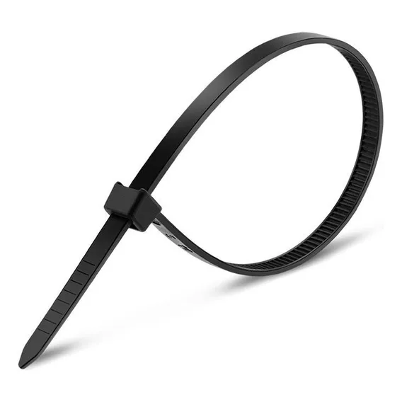 Abraçadeira Nylon Preto 200mm Pacote 100 Unidades Speedlan Foto 1