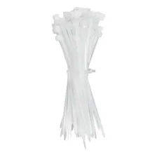 Abraçadeira Nylon Tipo Hellerman Ap 100-m18 Branca 100 Pç Foto mini 1