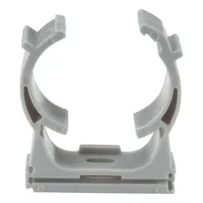 Abracadeira Plastibox Eletroduto Sem Bucha Cinza 1'' 57255 Foto  mini 1