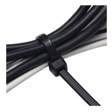 Abraçadeira Presilhas Cinta Plástica 4.8 X 200mm 20cm 200un Cor Preto Foto mini 4