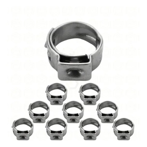 Abraçadeira Radial - Inox - 12,8mm - 15, Foto 1