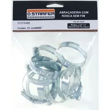 Abraçadeira Rosca S/ Fim Fita De 13mm 1.1/2x2 C/ 10 Starfer Foto mini 1
