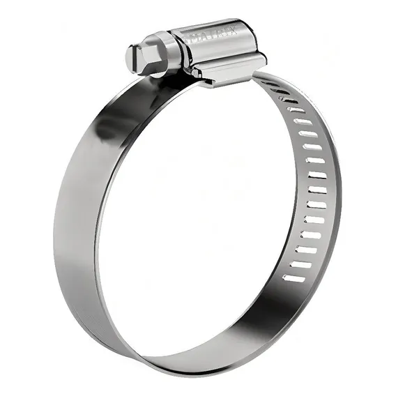 Abraçadeira Rosca Sem Fim 51 X 64mm F 14mm Inox Metalmatrix Cor Prateado Foto 1