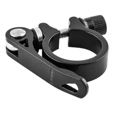 Abraçadeira Selim 31.8mm Alumínio Preta C/ Blocagem Foto  mini 1