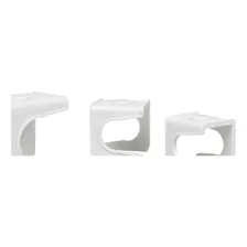 Abracadeira Tubo Marrom Amanco Fix Branca 20mm 94794 - Kit Foto mini 4