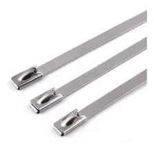 Abraçadeira Zip Tie Lacre Inox Termotape 7,9x362mm Foto mini 4