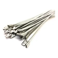 Abraçadeira Zip Tie Lacre Inox Termotape 7,9x362mm Foto mini 2