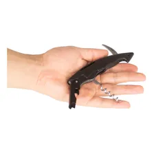Abridor De Vinhos E Garrafas Grande 14 Cm Garçom Foto mini 3