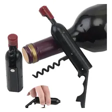 Abridor De Vinho/saca Rolha Com Ima Modelo Garrafa 11,5x2cm Foto mini 2
