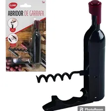 Abridor De Vinho/saca Rolha Com Ima Modelo Garrafa 11,5x2cm Foto mini 1