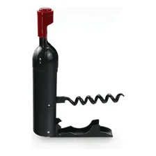 Abridor De Vinho/saca Rolha Com Ima Modelo Garrafa 11,5x2cm Foto mini 3