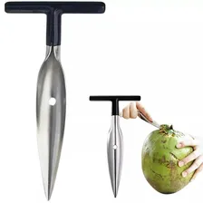 Abridor Furador De Coco Em Aco Inox Perfurador Manual Fura Foto mini 2