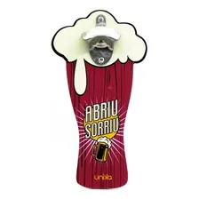 Abridor Garrafa Cerveja - Abriu Sorriu Foto  mini 1