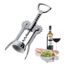 Abridor Garrafa De Vinho E Cerveja Saca Rolhas Gourmet Foto mini  2