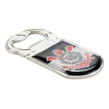 Abridor Garrafas Corinthians Com Ímã 9x4,5cm Foto mini 3