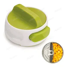 Abridor Latas Manual Profissional Inox Plástico Abs Redondo Foto mini 1