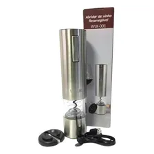 Abridor Vinho Elétrico Automático Saca Rolhas Recarregável Foto mini 1