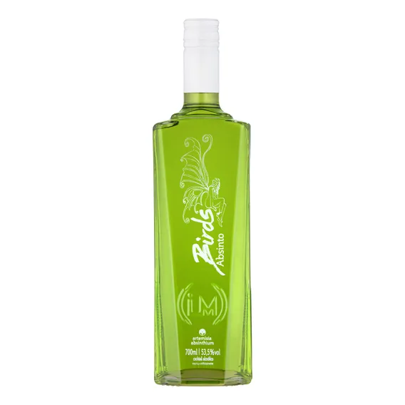 Absinto Birds Garrafa 700ml Coquetel 53,5º, ideal para drinks - Coquetel Alcoolico Foto 1