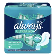 Absorvente Always Active Ultrafino Com Abas - 8 Unidades Foto mini 1