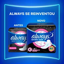 Absorvente Always Noites Tranquilas Suave C Abas 28cm 32un Foto mini 3
