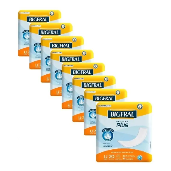 Absorvente Geri. Bigfral Plus Regu 8 Cxf Foto 1