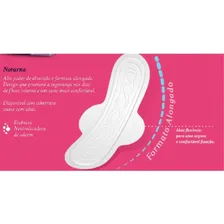 Absorvente Intimo Fem. Fluxo Intenso Noturno Mili (80 Un Foto mini  3