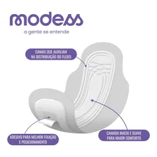 Absorvente Modess Noturno Com Abas 8un Foto mini  2