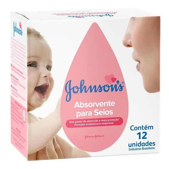 Absorvente Para Seios Johnsons 12 Unidades Foto 1