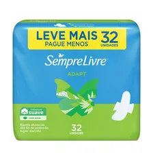 Absorvente Sempre Livre Adapt Suave C/Abas 32 Unidades Foto mini  2