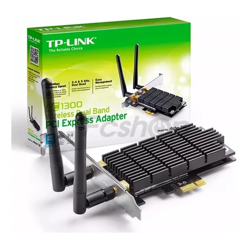 Ac1300 Archer T6e Adaptador Pci Express Wireless Dual Band Foto 1