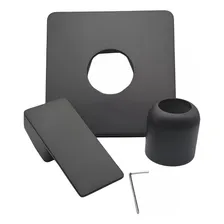 Acabamento Deca Para Registro Monocomando Deca Alta Durabilidade - Linha Taps Zeus Black Foto mini 3