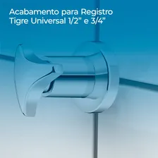 Acabamento Fabrimar Para Registro Pressão Aquarius 1/2 3/4 Acabamento Cromado Cor Cromado Foto mini  3