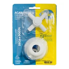 Acabamento P/ Registro Blukit C-37 Abs Branco P/ Deca/docol Foto  mini 1