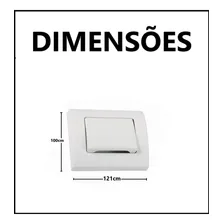 Acabamento P/ Válvula Descarga Hydra Max Celite Docol Branco Foto mini  3