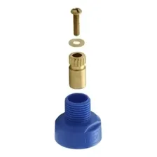 Acabamento Quadrado Metal Dourado + Adaptador Reg Fabrimar Acabamento Fosco Foto mini 3