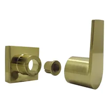 Acabamento Registro Alavanca Dourado Escovado + Acabamento Brilhante Foto mini 3