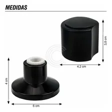 Acabamento Registro Banheiro Chuveiro Metal Padrão Deca C-40 Acabamento Fosco Cor Preto Foto mini  2