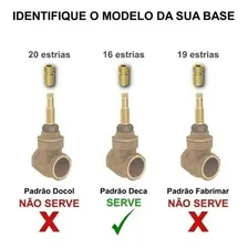 Acabamento Registro Pressão Alavanca Cromado Foto mini 3