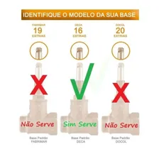 Acabamento Registro Pressão Gaveta Cromo 1/2 3/4 1 Deca C40 Foto mini  2