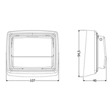 Acabamento Válvula Descarga Censi Abs Branco Hydra/docol Foto mini  2