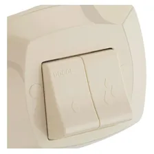 Acabamento Válvula Descarga Docol Clássica Bege Foto mini 2