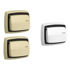 Acabamento Valvula Descarga Hydra Max 2 Bege E 1 Branca Foto mini 1