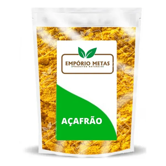 Açafrão Da Terra Pó Puro (cúrcuma) - Natural - 1kg Foto 1