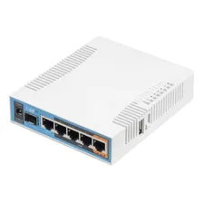 Access point indoor MikroTik RouterBOARD hAP ac lite RB952Ui-5ac2nD azul/branco Foto mini 3