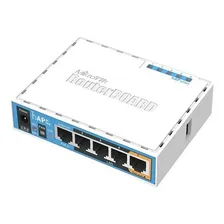 Access point indoor MikroTik RouterBOARD hAP ac lite RB952Ui-5ac2nD azul/branco Foto mini 1